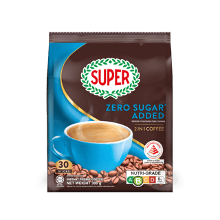 SUPER COF ZER SUG ADD 10G x 30S SG  Front