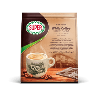 super coffee white hazelnut back