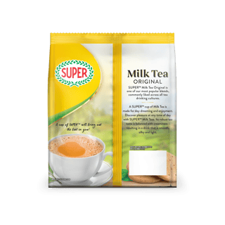 SUPER MILK TEA ORIGINAL 15G x 25s SG  back
